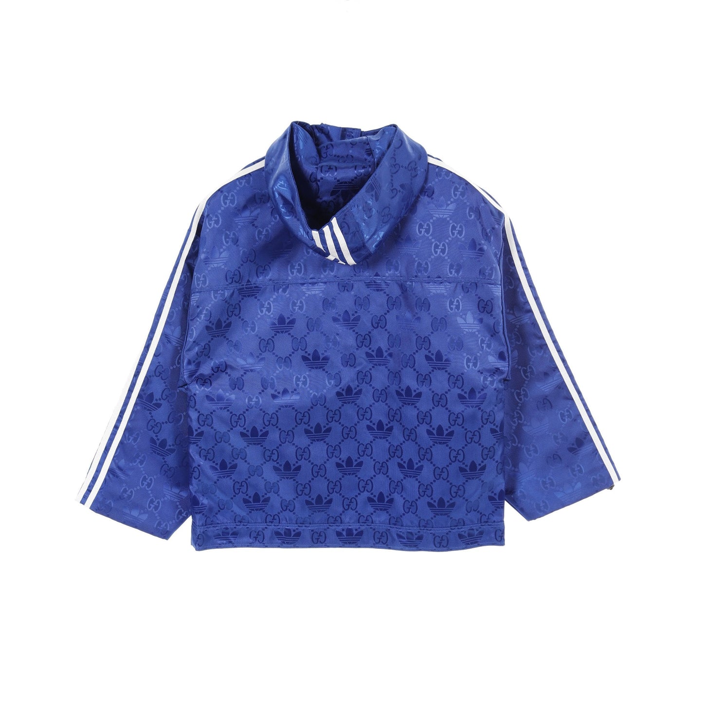 Luxury Gucci Trending 2025 Luxury Gucci Trending 2025 * adidas GG Windbreaker Booties Jacket Nylon Blue