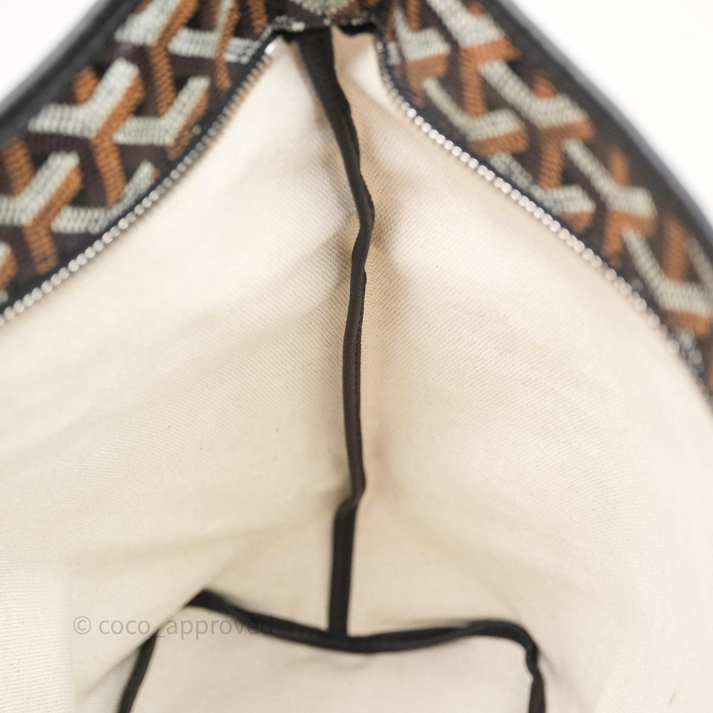 Goyard Bohème Hobo Bag Black Goyardine Canvas