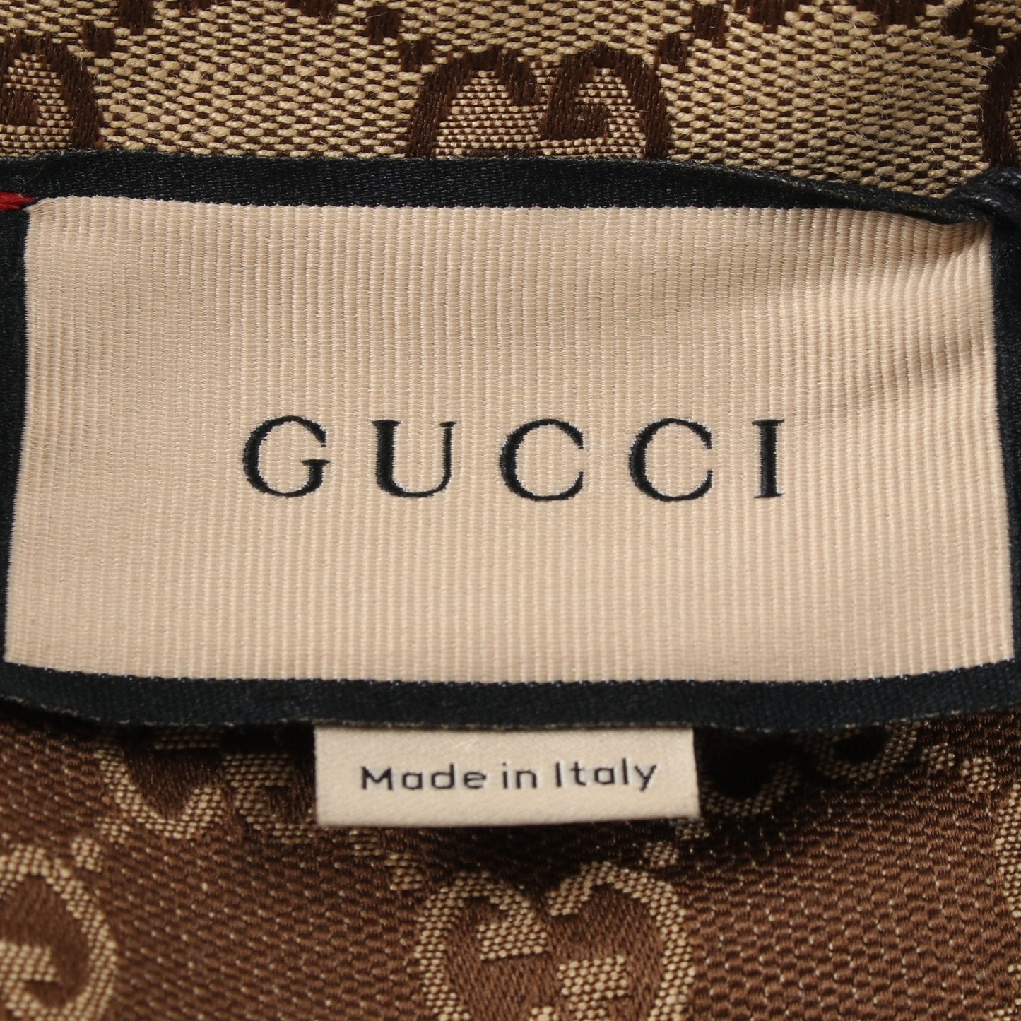 Luxury Gucci Trending 2025 GG canvas Shirt Short sleeve Linen Beige Brown