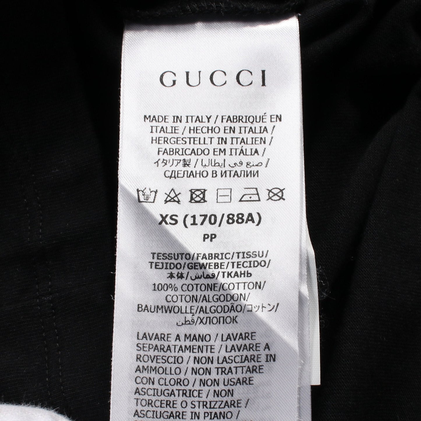 Luxury Gucci Trending 2025 Luxury Gucci Trending 2025 * PIKARAR T-shirt Crew neck Cotton Black Multicolor