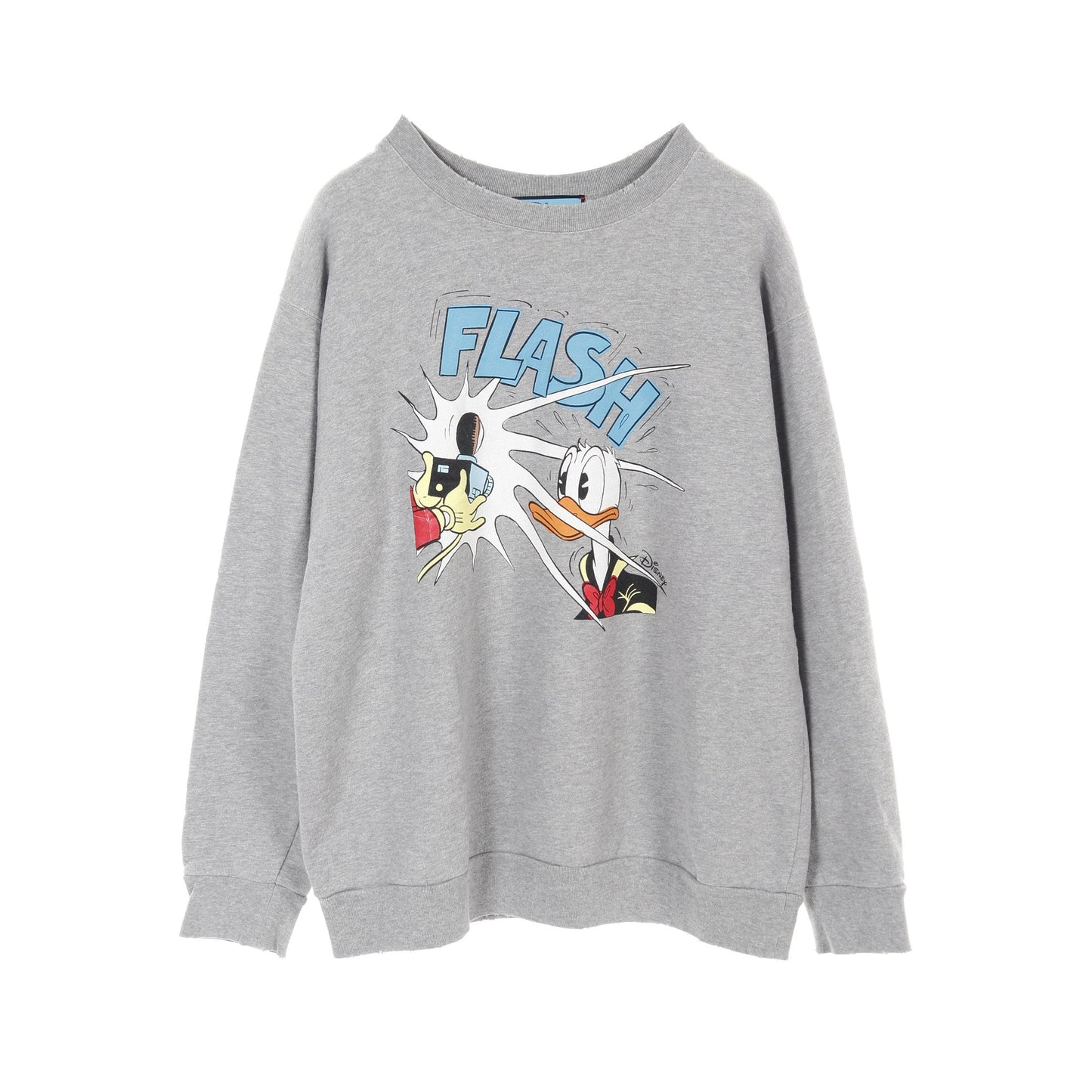 Luxury Gucci Trending 2025 Luxury Gucci Trending 2025 * Disney Sweatshirt Crew neck Cotton Gray Multicolor