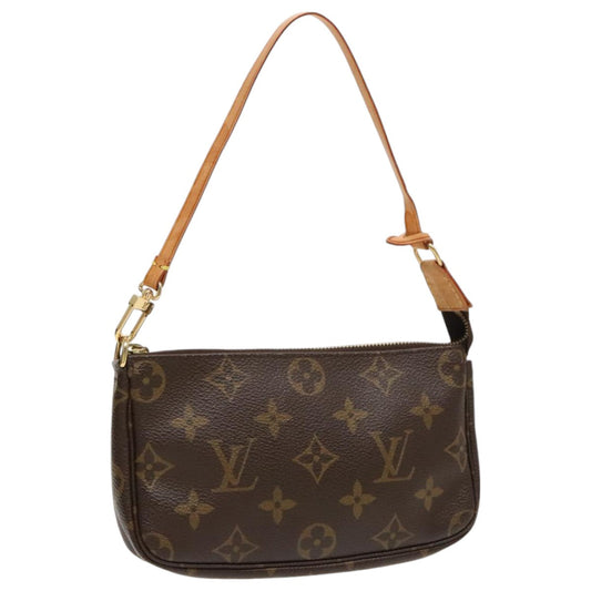 LOUIS VUITTON Monogram Mini Pochette Accessoires Pouch M58009 LV 96144