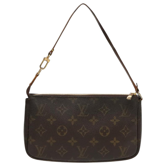 LOUIS VUITTON Monogram Pochette Accessoires Pouch M51980 LV 96147