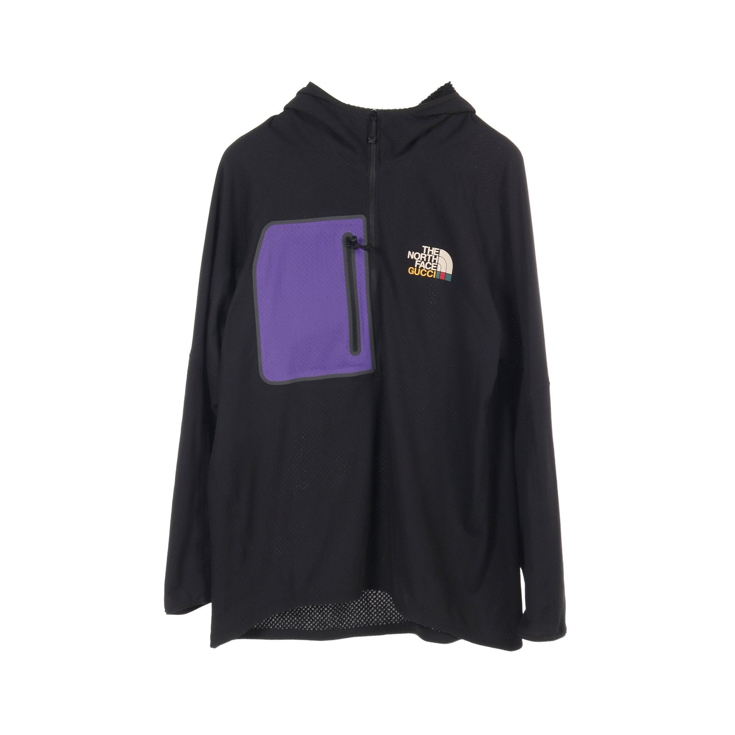 Luxury Gucci Trending 2025 Luxury Gucci Trending 2025 * THE NORTH FACE Jacket Pullover hoodie Black Purple Half zip