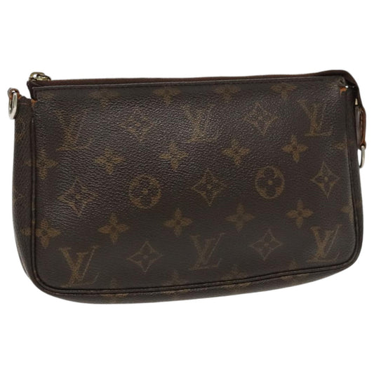 LOUIS VUITTON Monogram Pochette Accessoires Pouch M51980 LV 96148