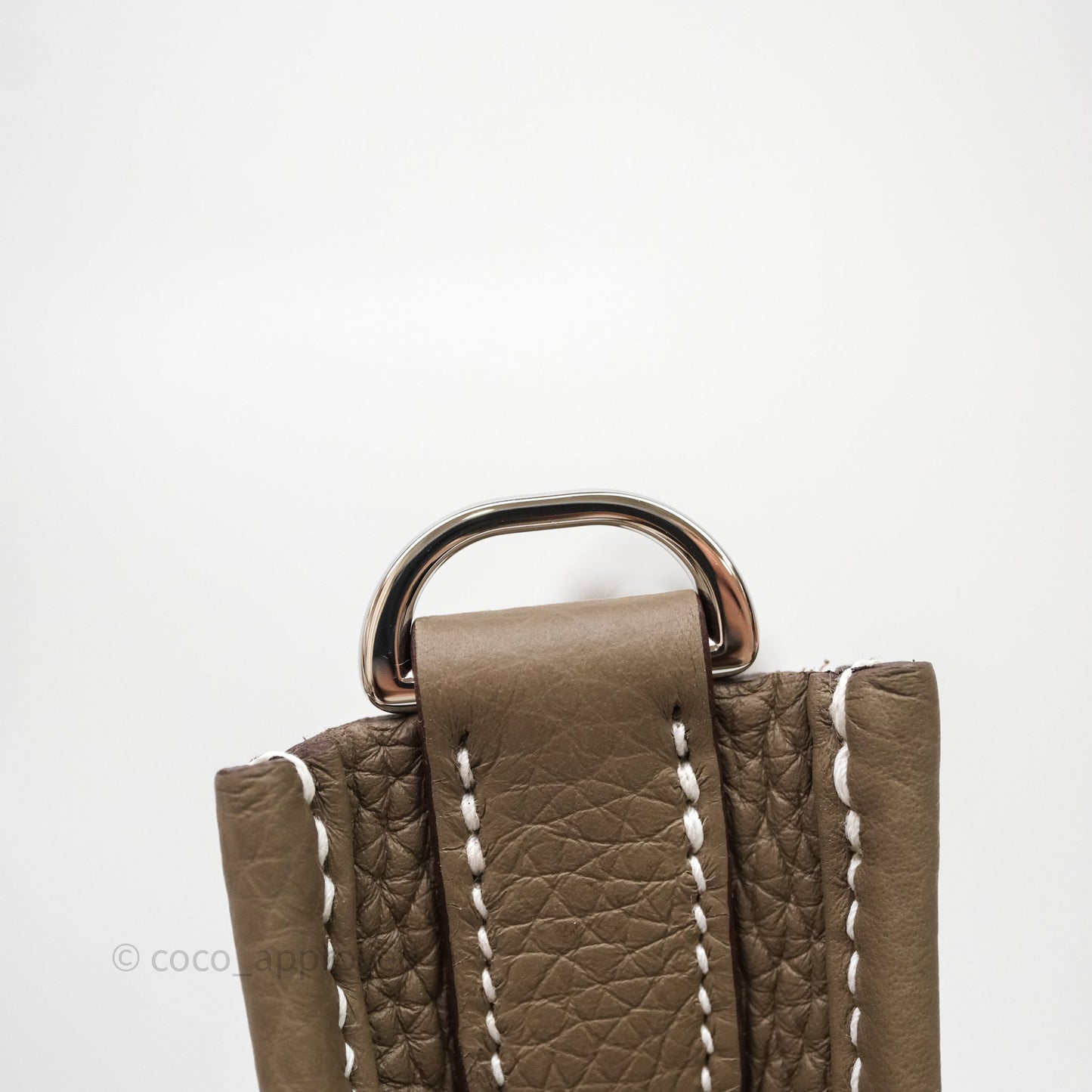 Hermès Evelyne 23 Etoupe 18 Clemence Palladium Hardware