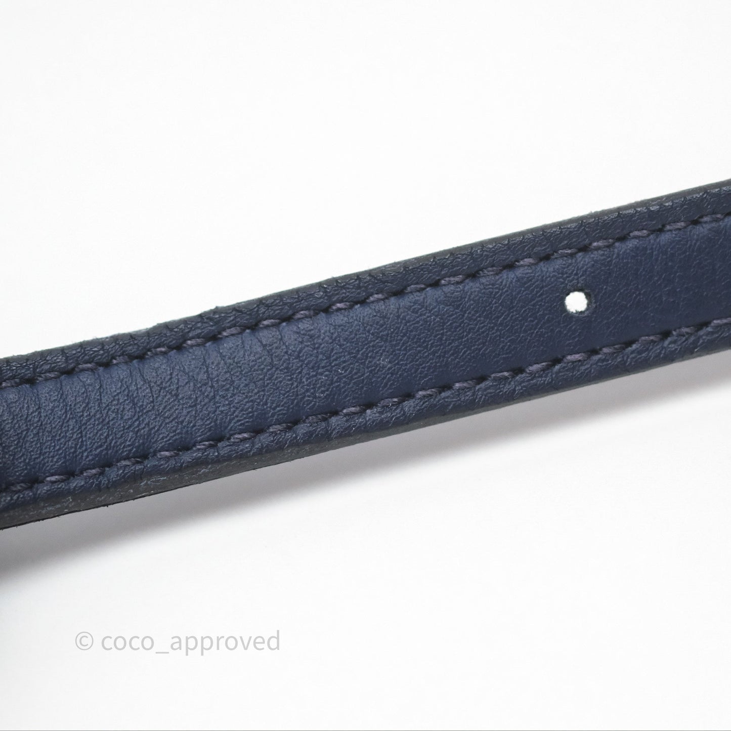 Hermès 24/24 21 Mini Bleu Saphir 73/ Bleu Indigo 76/ Bleu France 71 Evercolor/ Swift Palladium Hardware