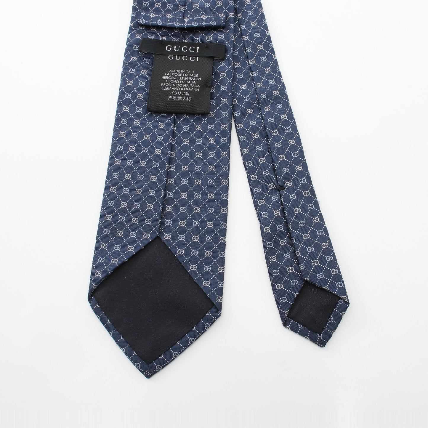 Luxury Gucci Trending 2025 Tie Silk Navy