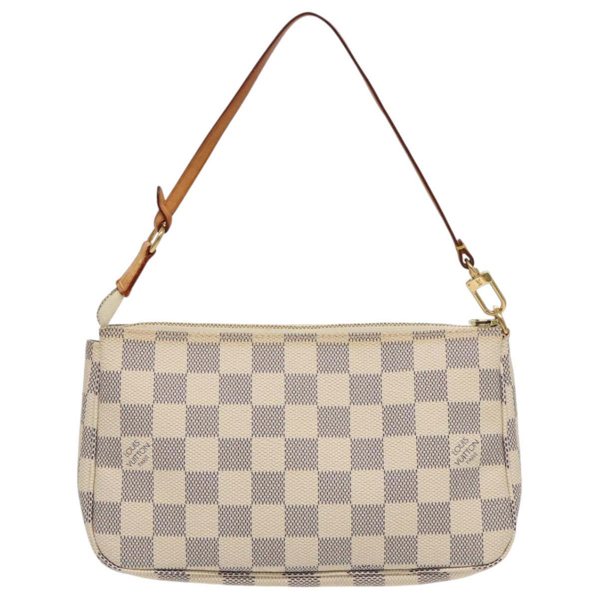 LOUIS VUITTON Damier Azur Pochette Accessoires Pouch N51986 LV 96156