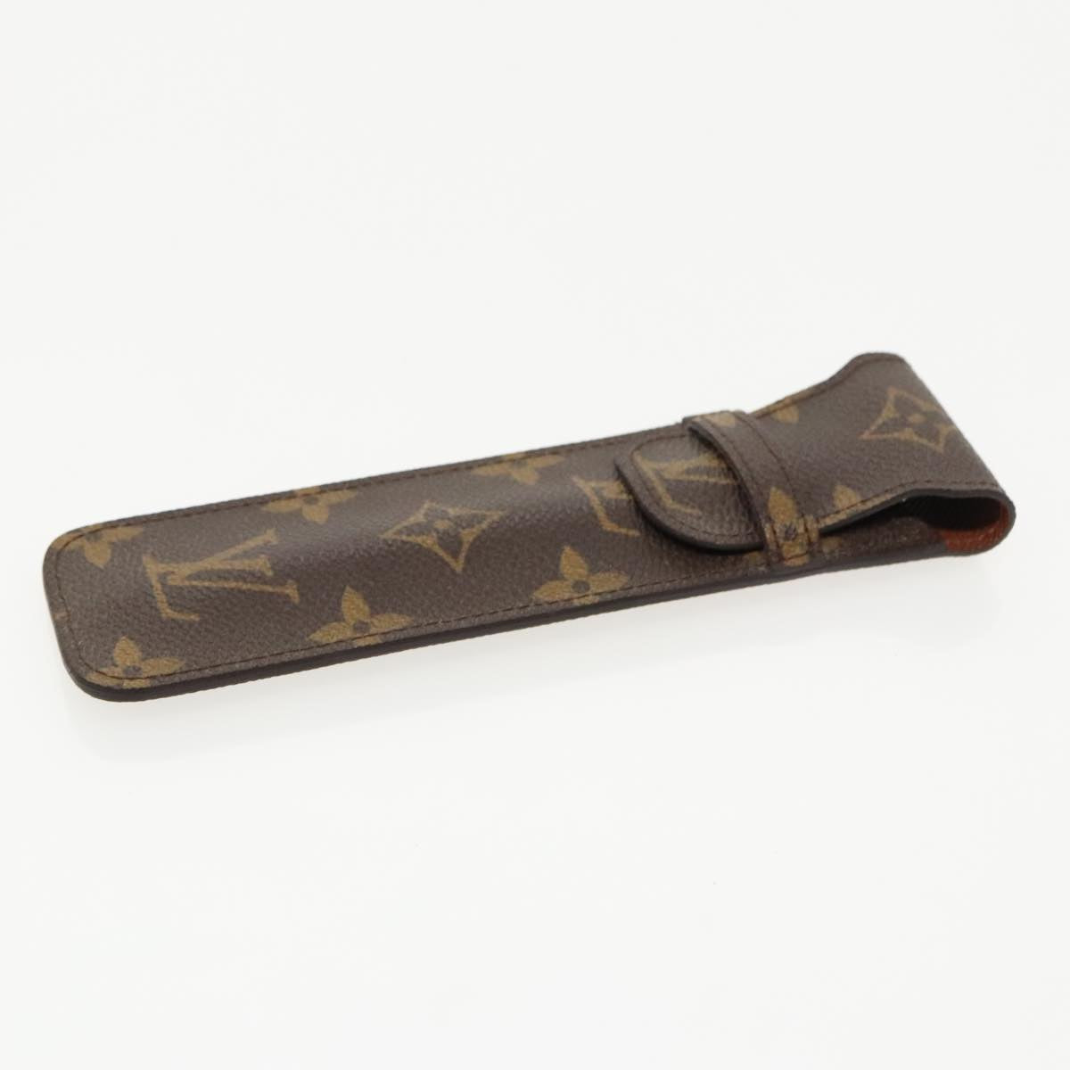 LOUIS VUITTON Monogram Etui Stilo Pen Case M62990 LV 96160