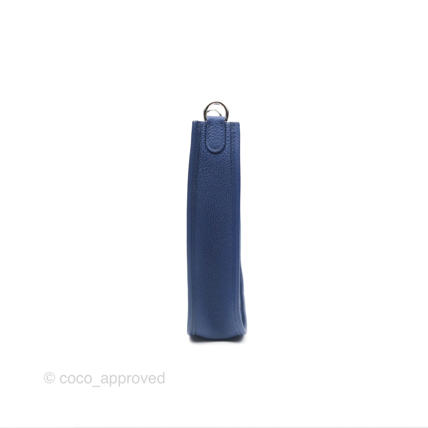 Hermès Mini Evelyne 16 Bleu Saphir/ Bleu Indigo TM Palladium Hardware