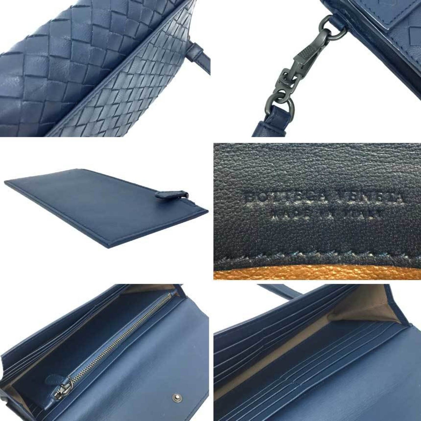 Luxury Bottega Veneta  Intrecciato Long Wallet (Bi-Fold) ()