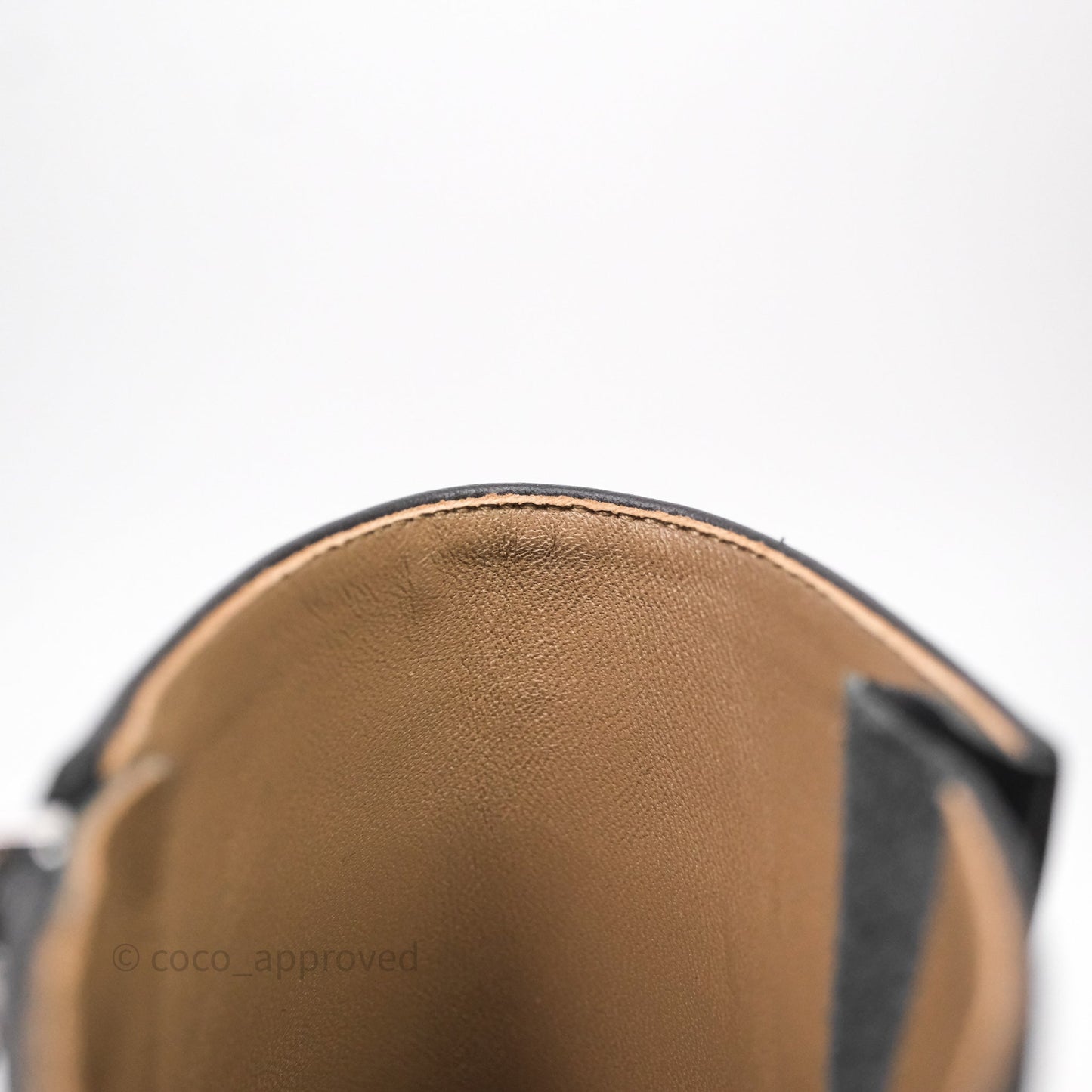 Hermes Saint Germain Ankle Boot Noir Size 39