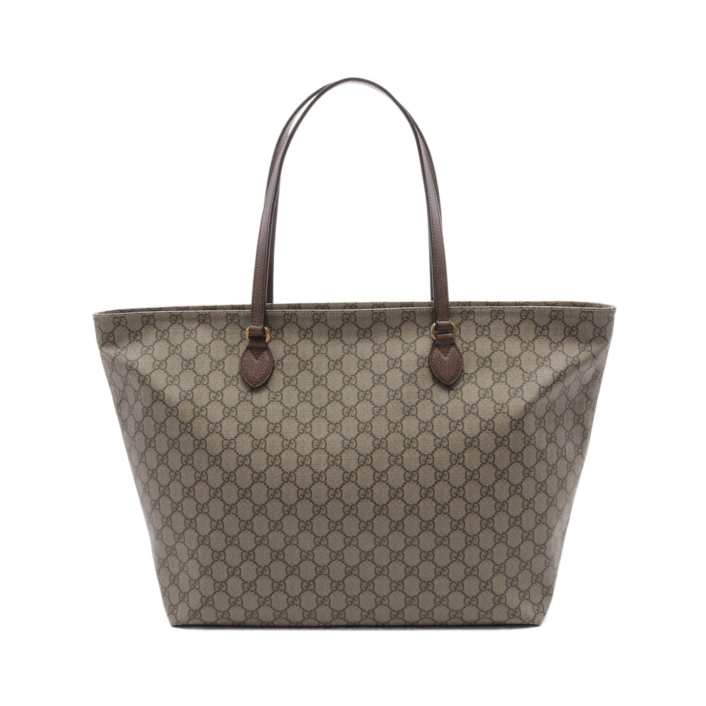 Luxury Gucci Trending 2025 GG Supreme Medium Tote Shoulder bag Tote bag PVC Leather Beige Brown