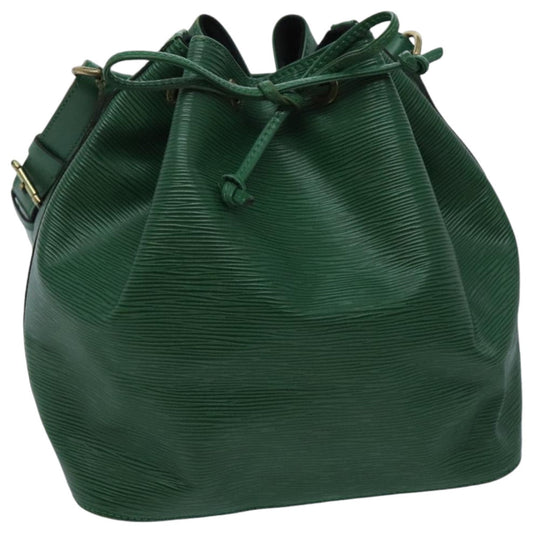 LOUIS VUITTON Epi Petit Noe Shoulder Bag Green M44102 LV 96263