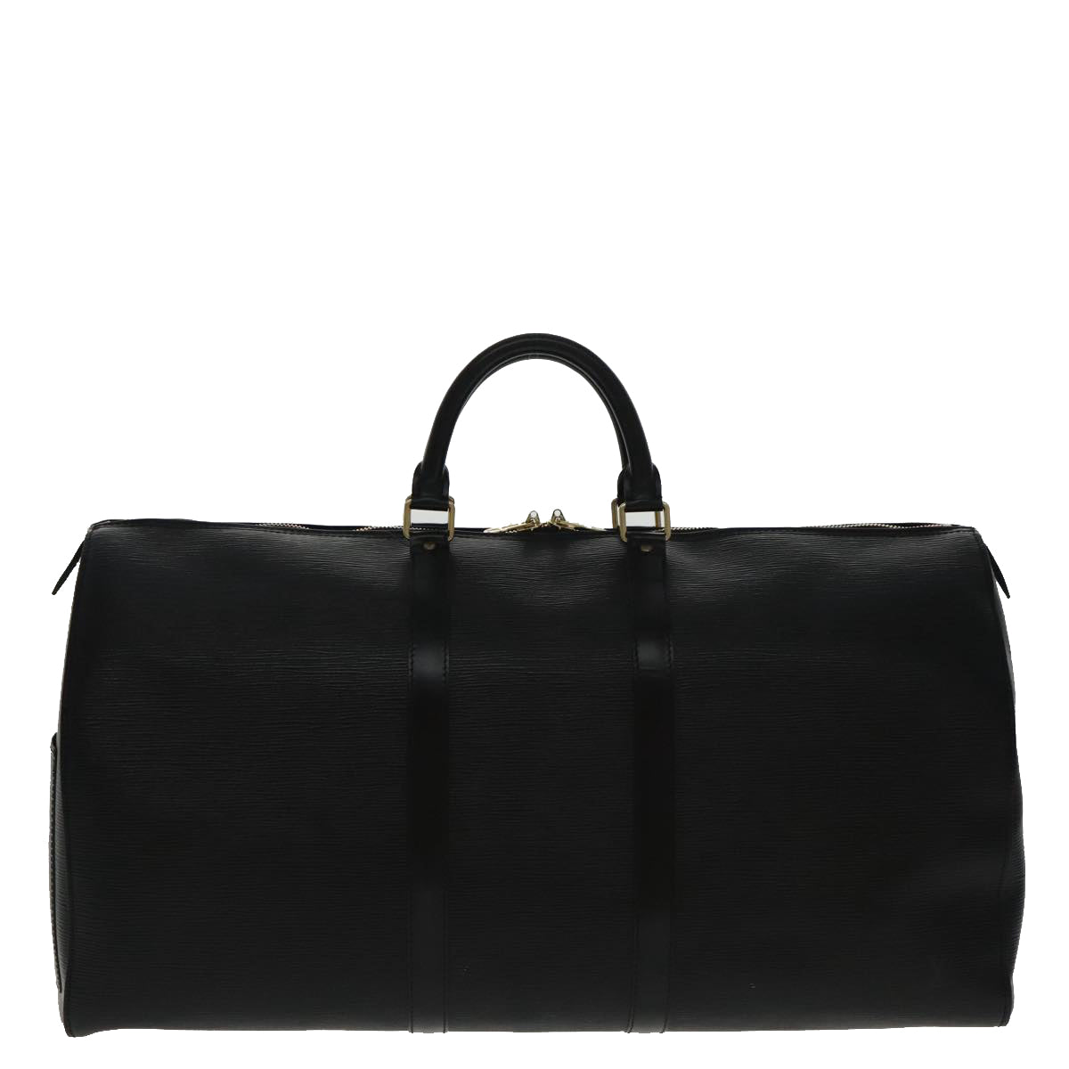 LOUIS VUITTON Epi Keepall 55 Boston Bag Noir Black M42952 LV 96268