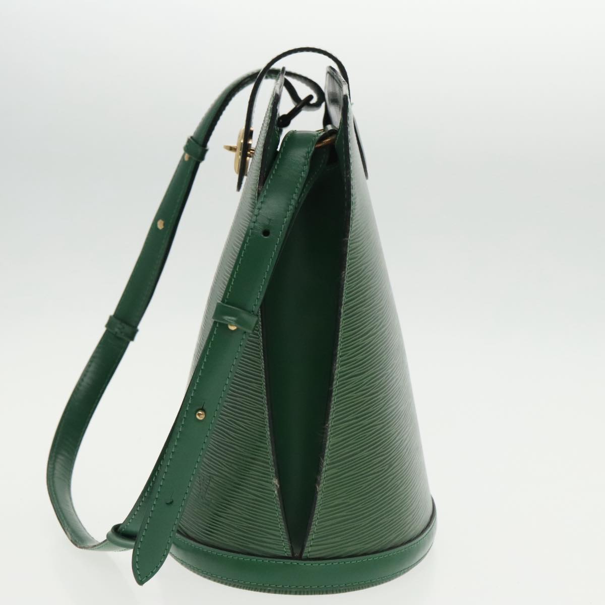 LOUIS VUITTON Epi Cluny Shoulder Bag Green M52254 LV 96273