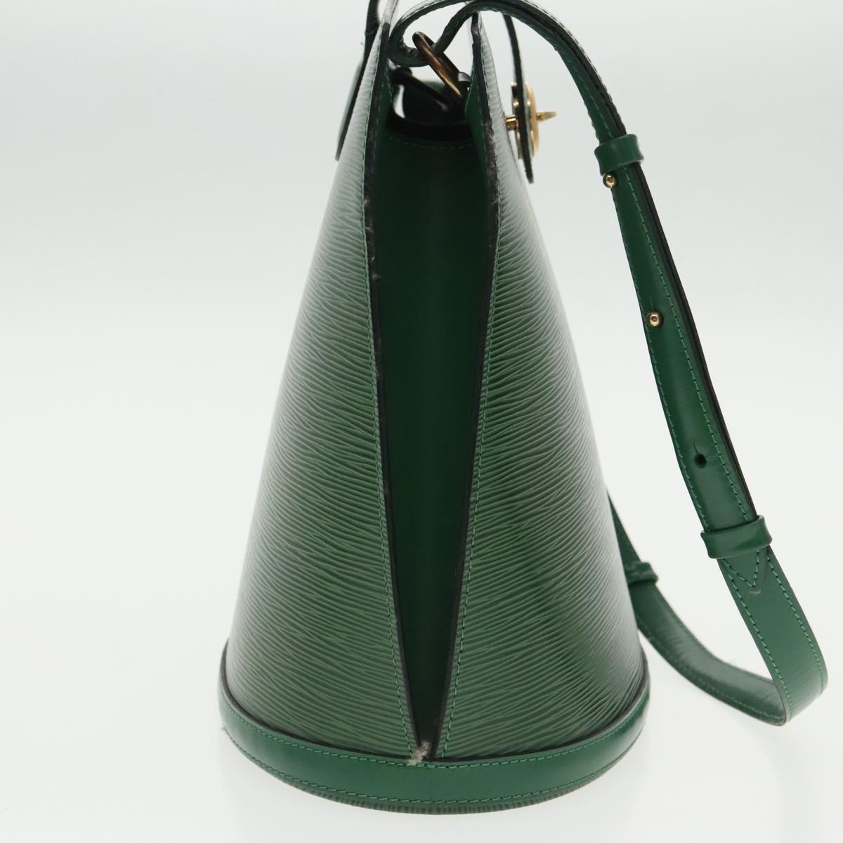 LOUIS VUITTON Epi Cluny Shoulder Bag Green M52254 LV 96273