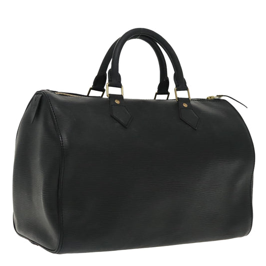 LOUIS VUITTON Epi Speedy 30 Hand Bag Noir Black M43002 LV 96282