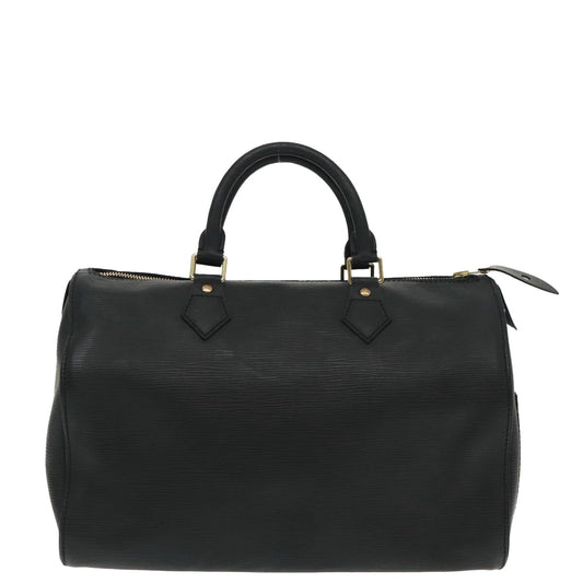 LOUIS VUITTON Epi Speedy 30 Hand Bag Noir Black M43002 LV 96282