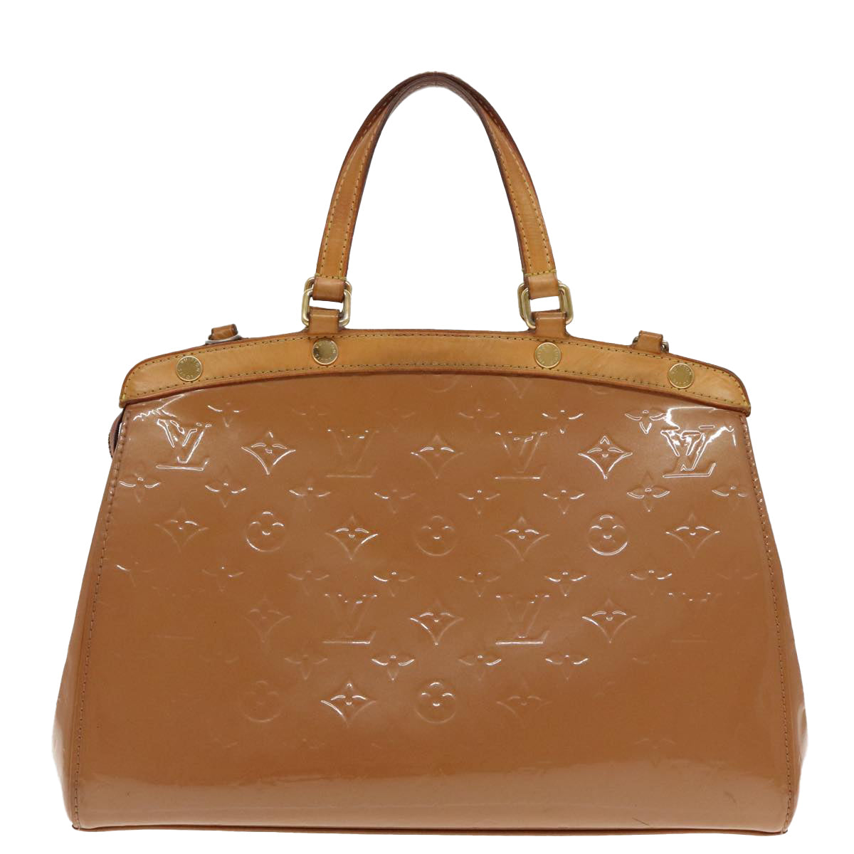 LOUIS VUITTON Monogram Vernis Blair MM Bag 2Way Rose Velours M91588 96291