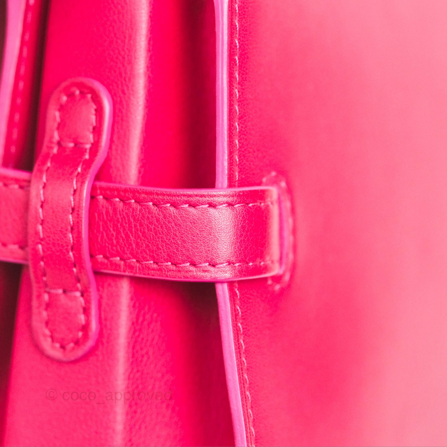 Delvaux Tempête Mini in Silky Calf Framboise