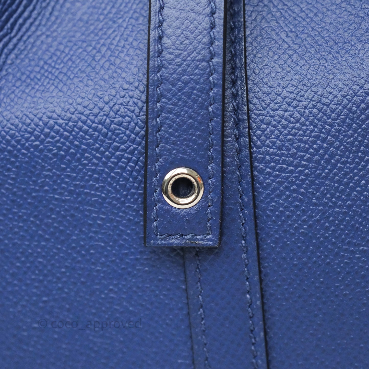 Hermès Tressage De Cuir Picotin Lock 18 Bleu Encre/Brique/Black Epsom