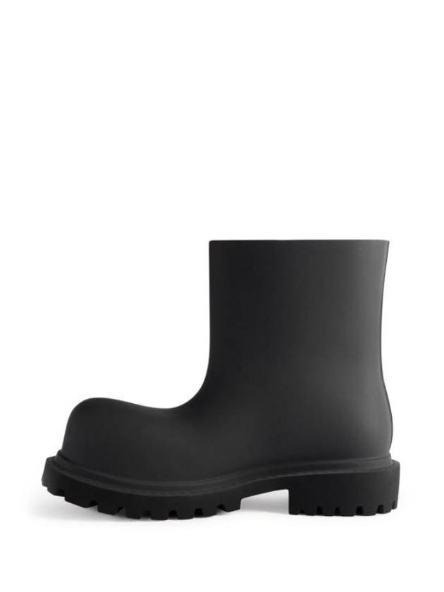 Luxury Balenciaga Steroid Rain Boots Black