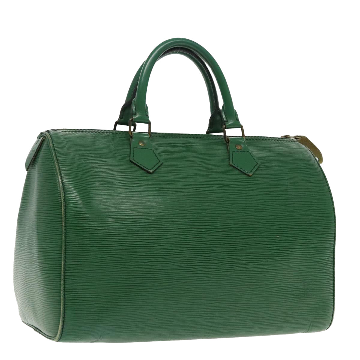 LOUIS VUITTON Epi Speedy 30 Hand Bag Borneo Green M43004 LV 96305