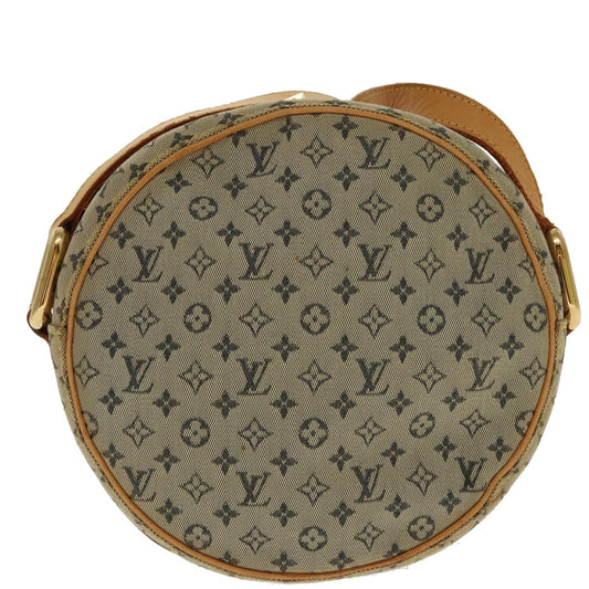 LOUIS VUITTON Monogram Mini Jeanne GM Shoulder Bag Blue M92000 LV 96306
