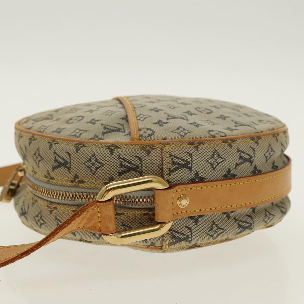 LOUIS VUITTON Monogram Mini Jeanne GM Shoulder Bag Blue M92000 LV 96306