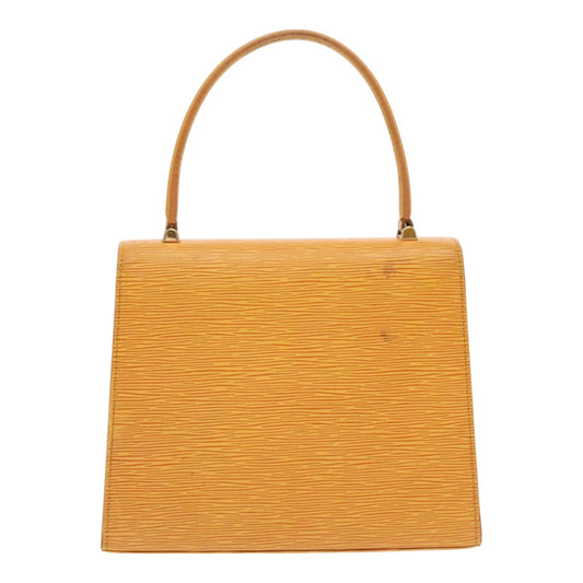 LOUIS VUITTON Epi Malesherbes Hand Bag Tassili Yellow Jonne M52379 LV 96308