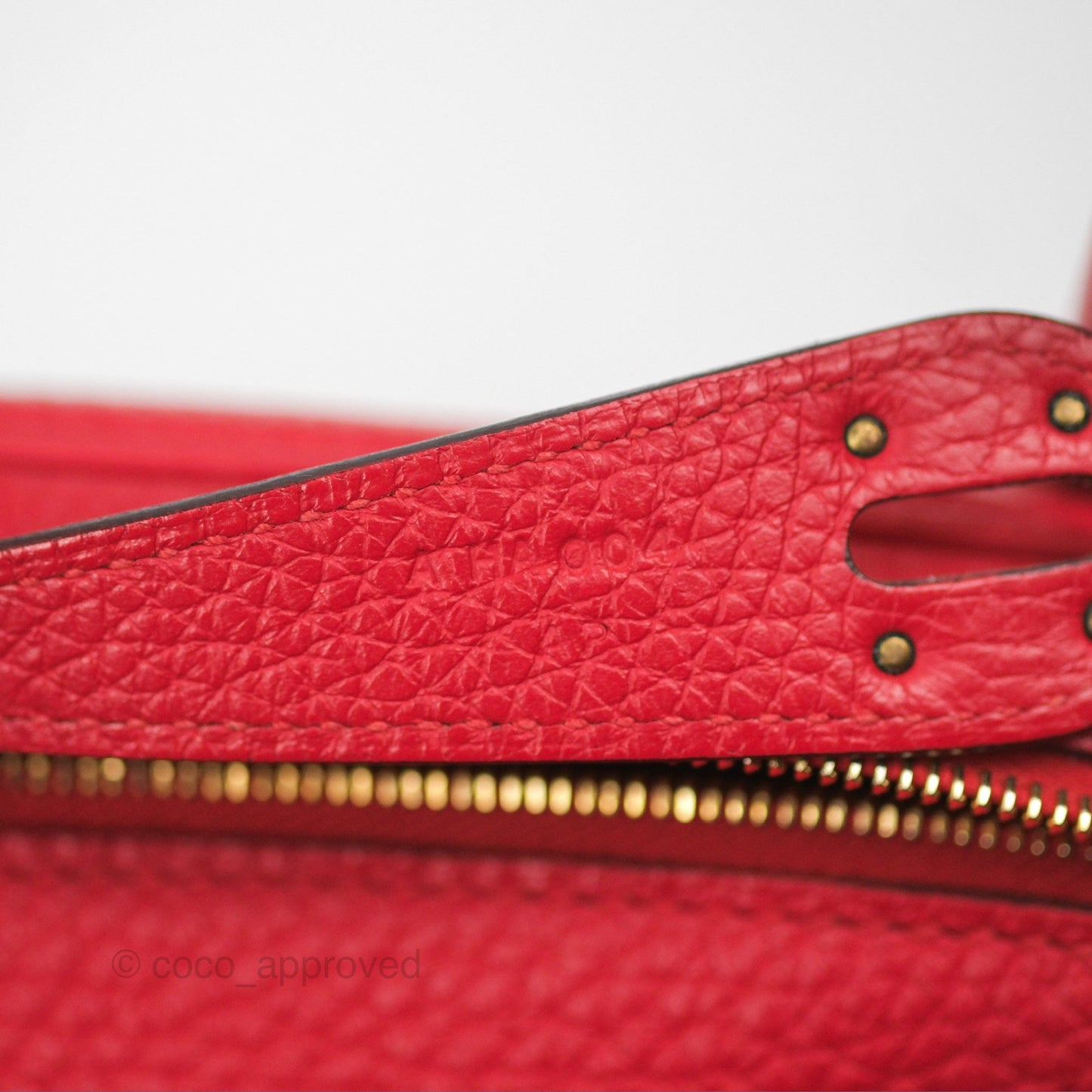 Hermès Lindy 26 Rouge Tomate Clemence Gold Hardware