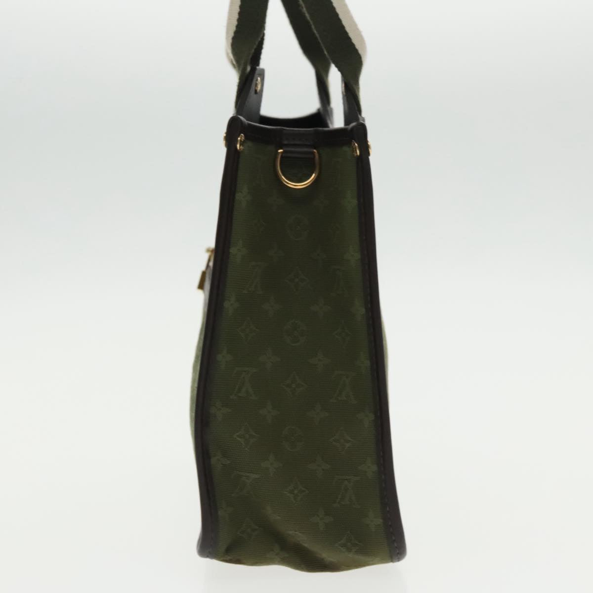 LOUIS VUITTON Monogram Mini Sac Catline Hand Bag TST Khaki M92327 LV 96331