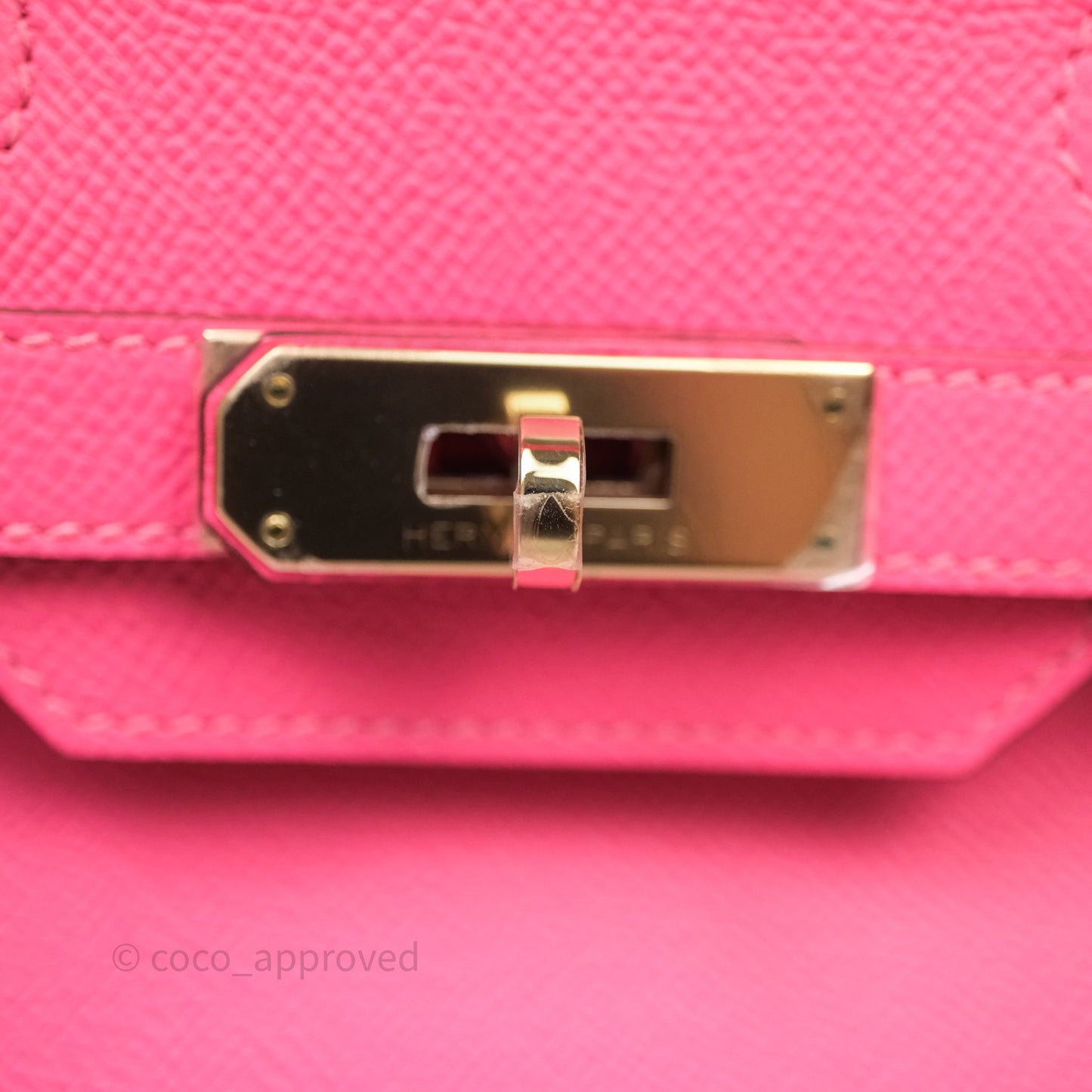 Hermès Birkin 30 Special Order Rose Azalée Permabrass Gold Hardware