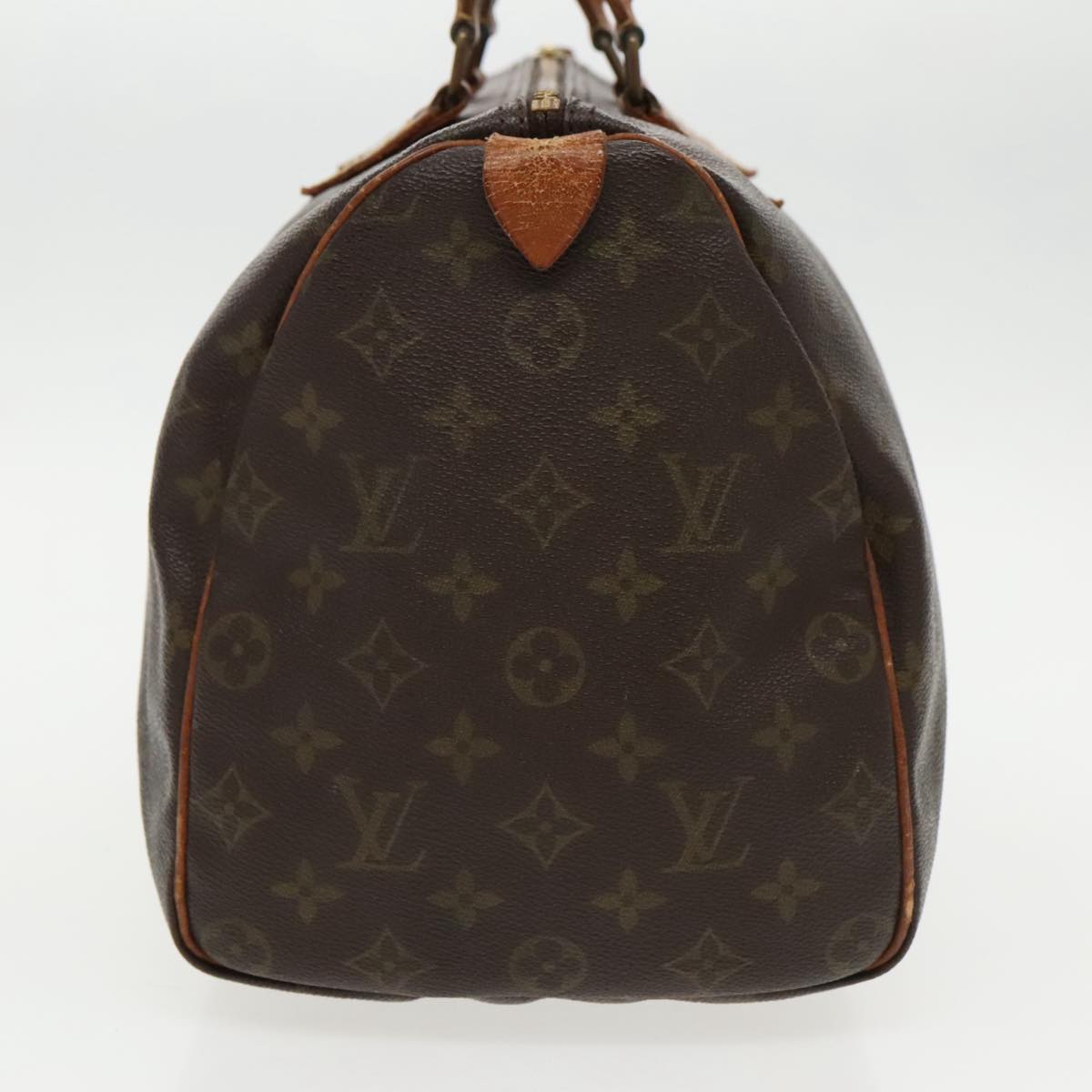 LOUIS VUITTON Monogram Speedy 35 Hand Bag M41524 LV 96334