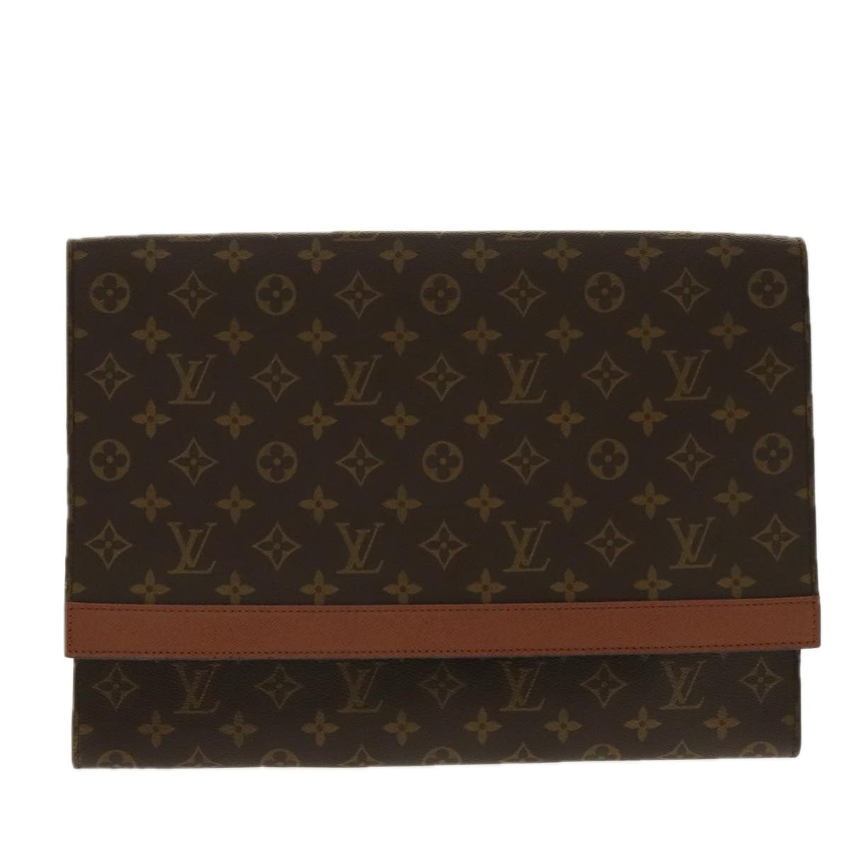 LOUIS VUITTON Monogram Porte Envelope Clutch Bag M51801 LV 96348