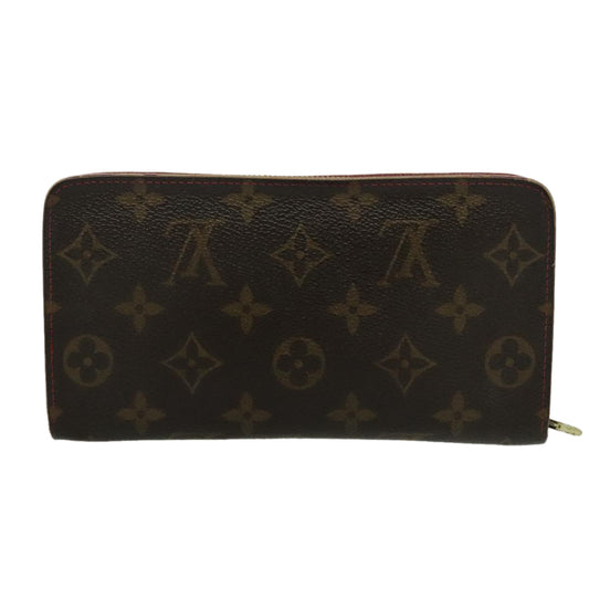 LOUIS VUITTON Monogram Cherry Porte Monnaie Zip Long Wallet M95006 LV 96399