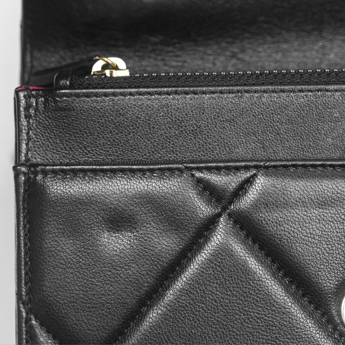 Chanel 19 Wallet on Chain WOC Black Mixed Hardware