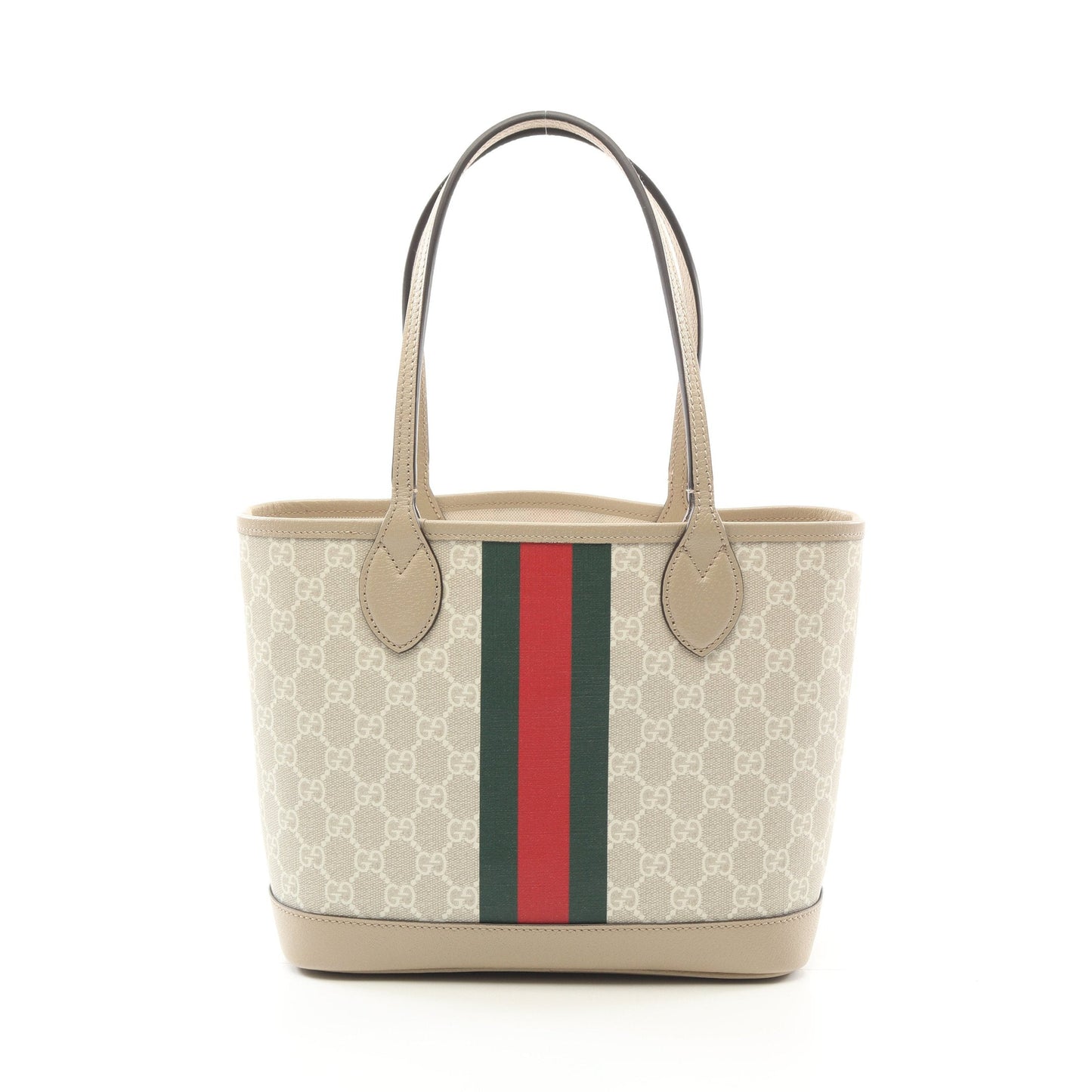 Luxury Gucci Trending 2025 Ophidia GG Supreme Small Handbag Tote bag PVC Leather Beige Multicolor