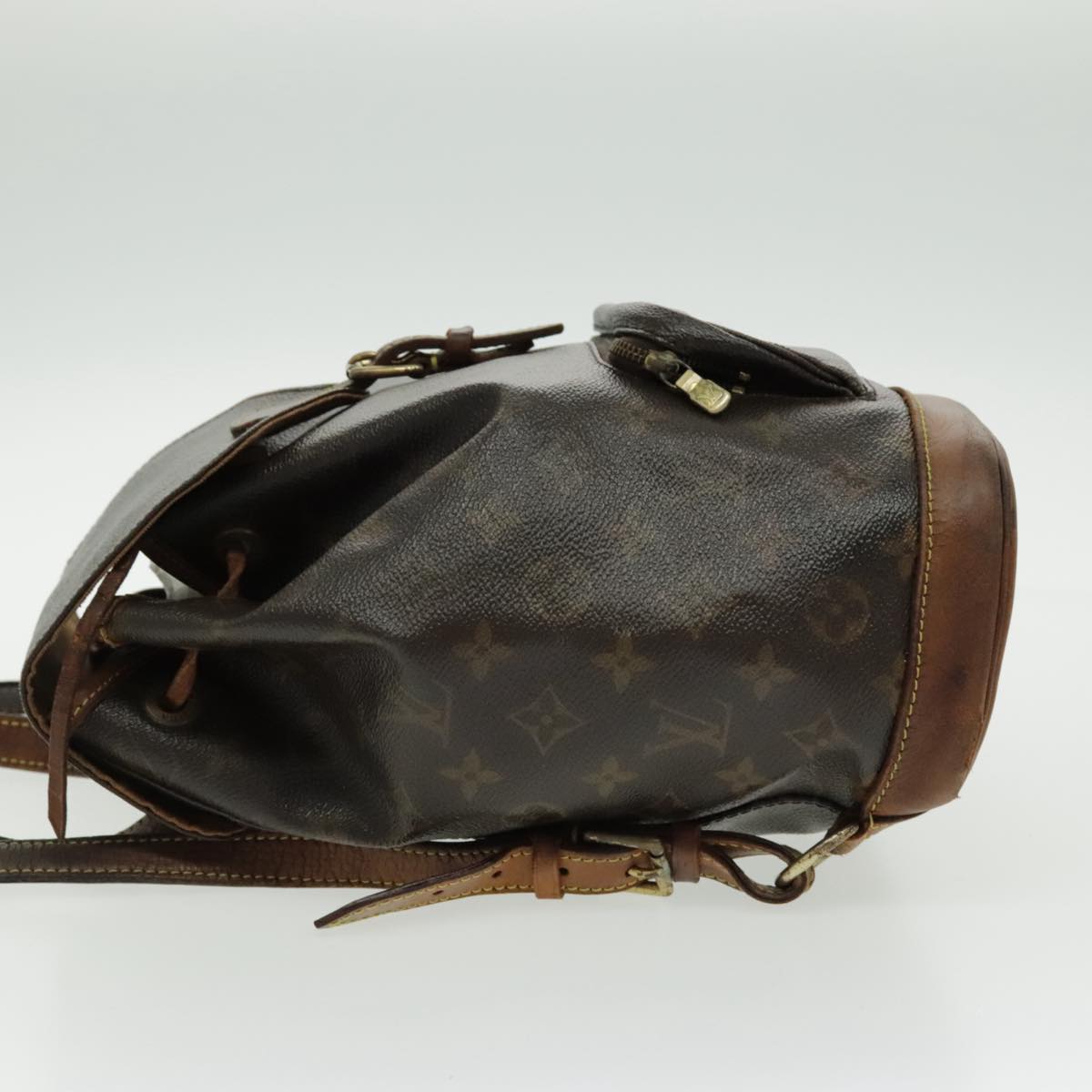 LOUIS VUITTON Monogram Montsouris MM Backpack M51136 LV 96404