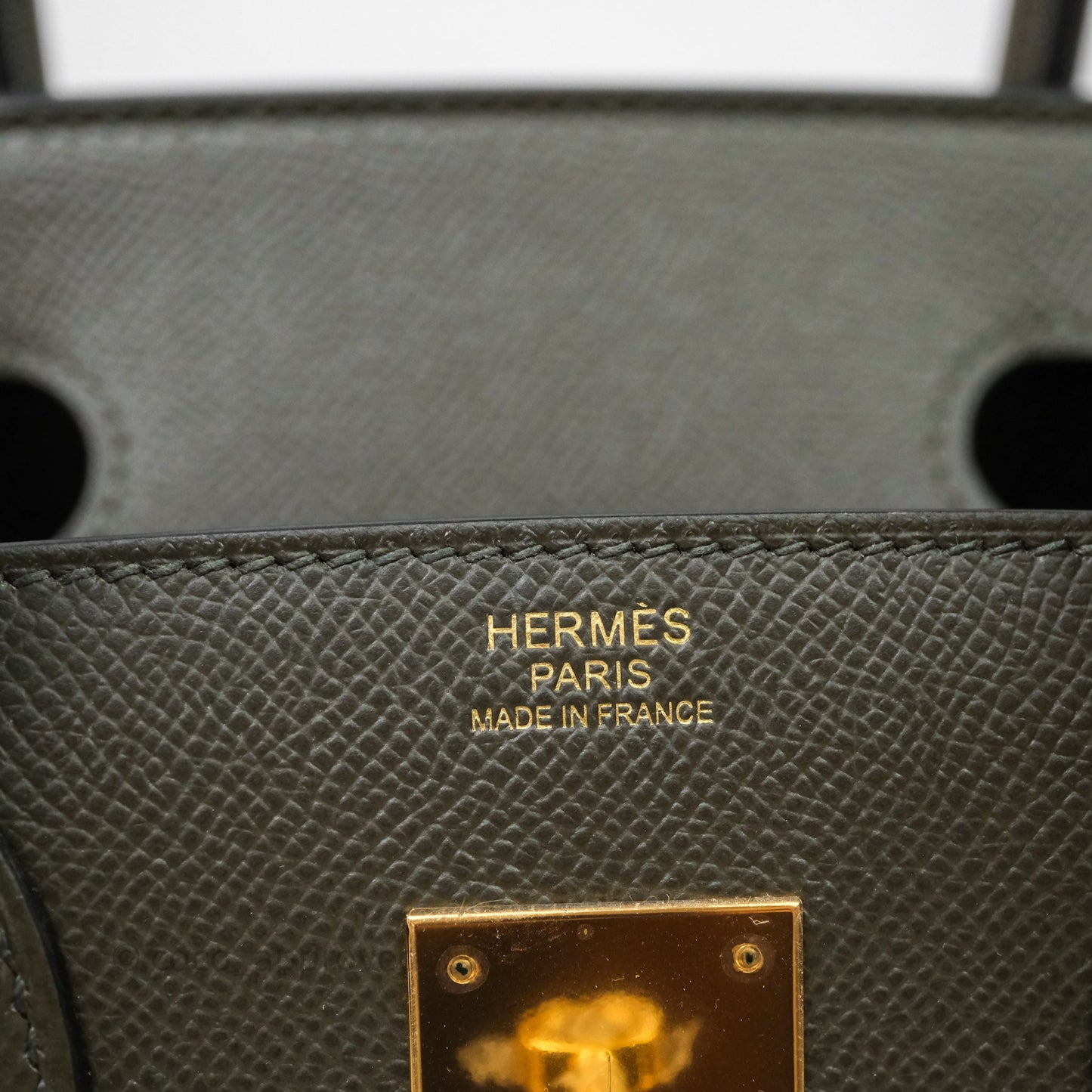 Hermès Birkin 30 Vert de Gris C6 Epsom Gold Hardware