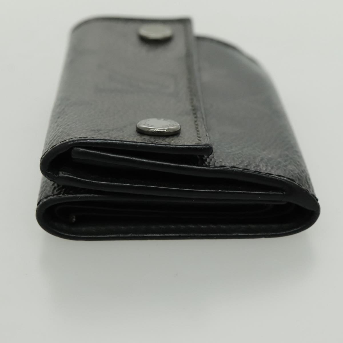 LOUIS VUITTON Monogram Eclipse Discovery Compact Wallet M67630 LV 96426