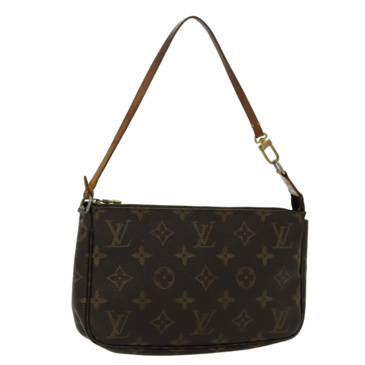 LOUIS VUITTON Monogram Pochette Accessoires Pouch M51980 LV 96432