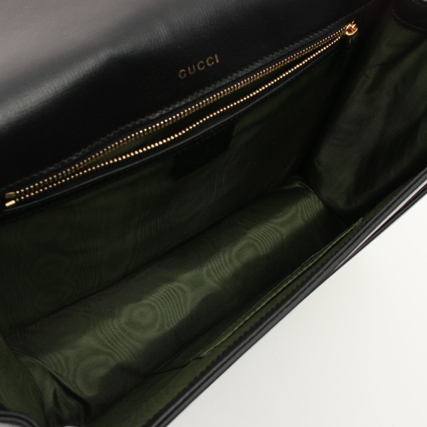 Luxury Gucci Trending 2025 GG logo Shoulder bag Leather Black