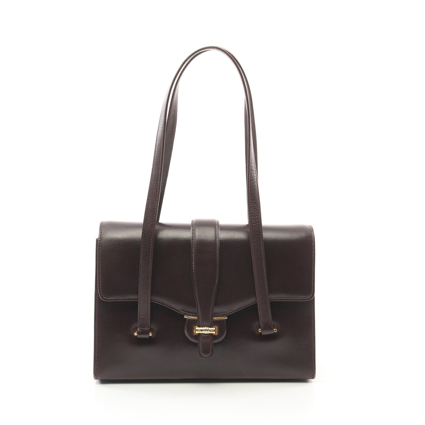 Luxury Gucci Trending 2025 Old Luxury Gucci Trending 2025 Handbag Leather Dark brown