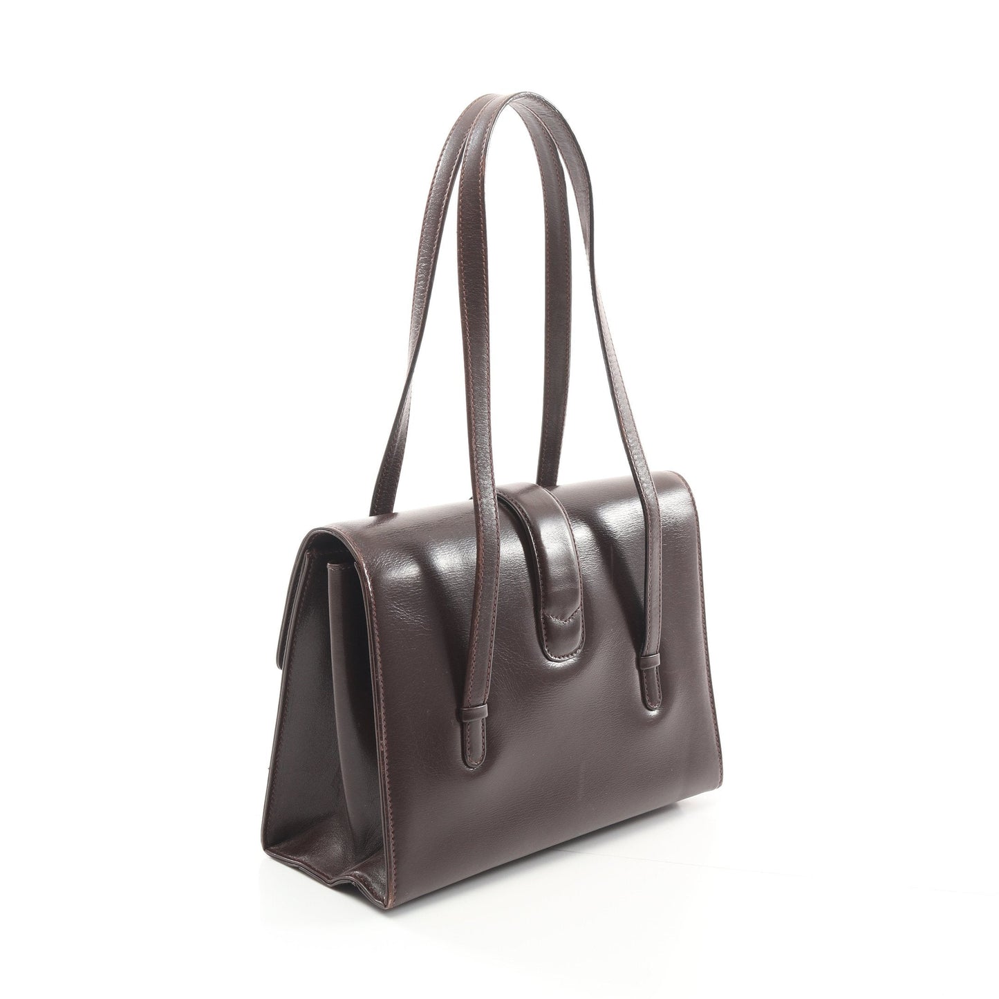 Luxury Gucci Trending 2025 Old Luxury Gucci Trending 2025 Handbag Leather Dark brown