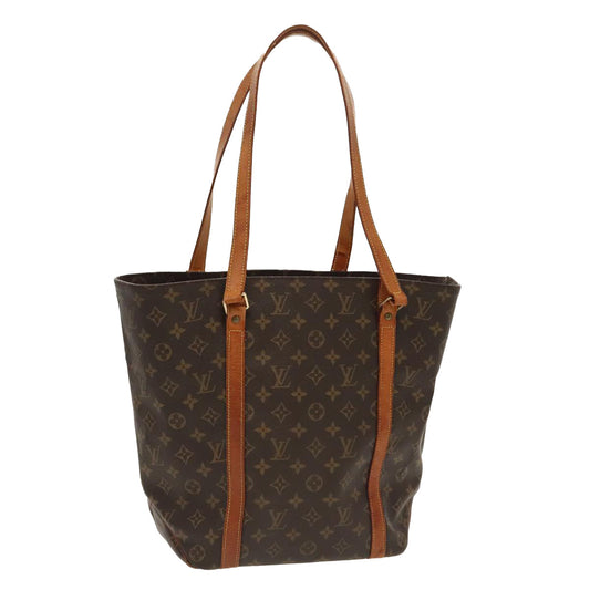 LOUIS VUITTON Monogram Sac Shopping Tote Bag M51108 LV 96463