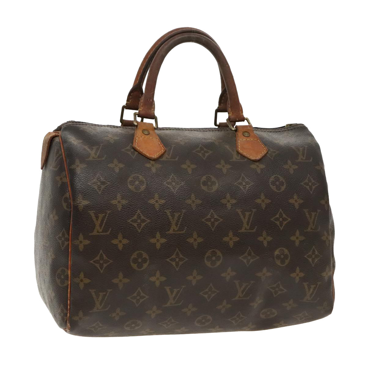 LOUIS VUITTON Monogram Speedy 30 Hand Bag M41526 LV 96464