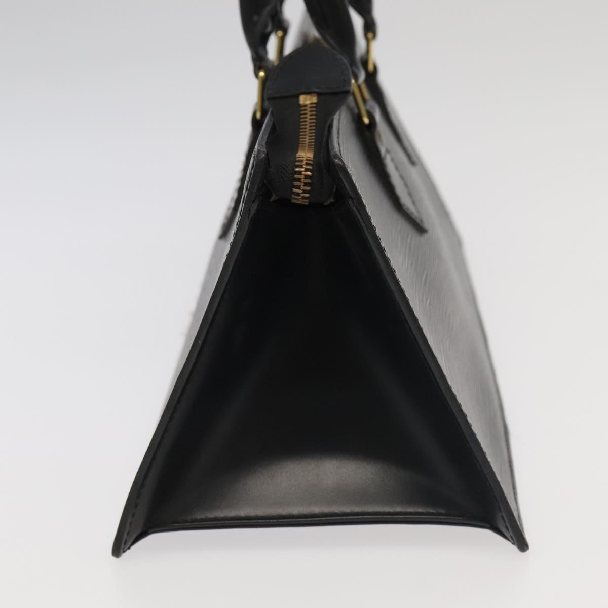 LOUIS VUITTON Epi Sac Triangle Hand Bag Black M52092 LV 96476